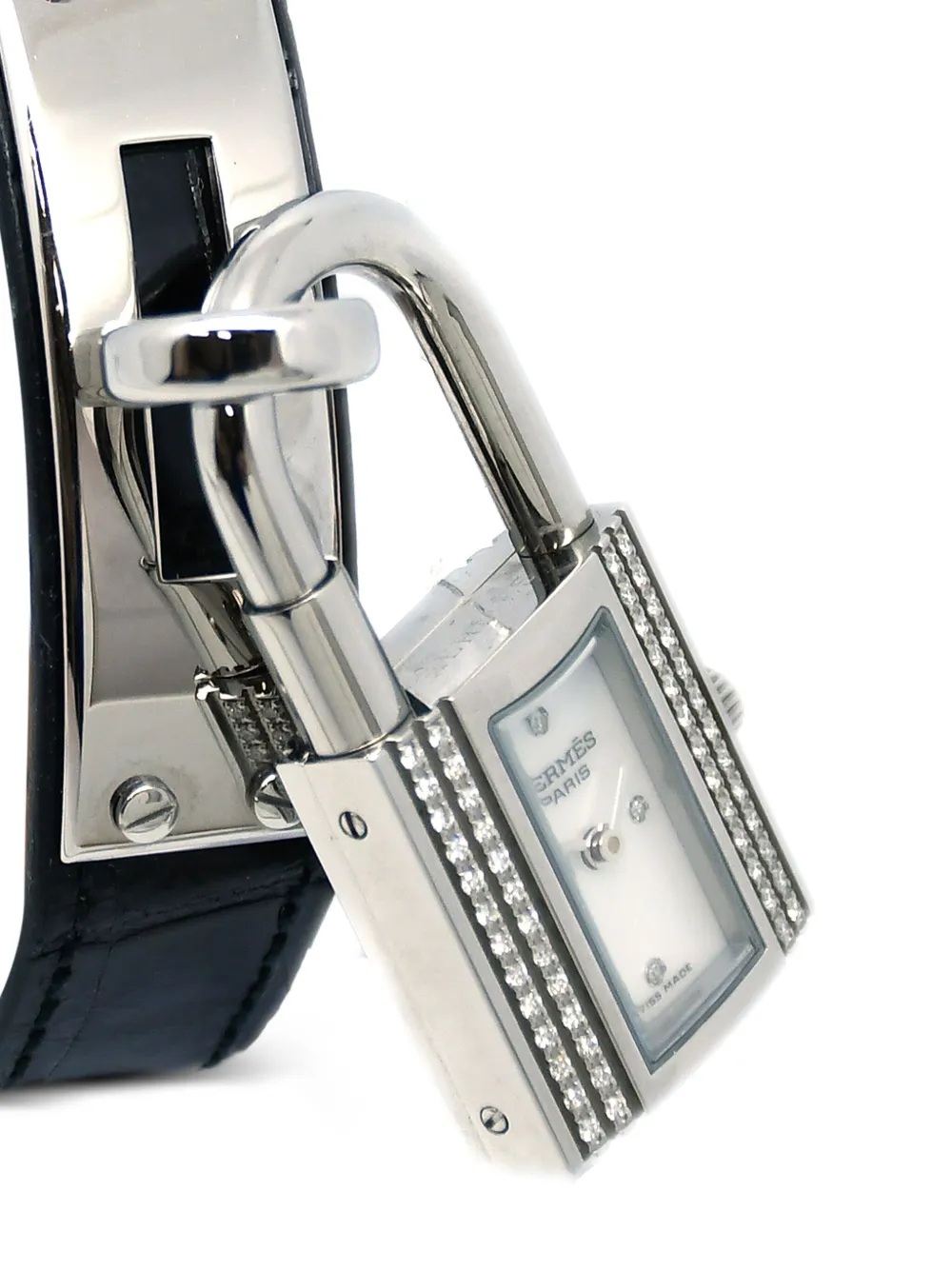Hermès 2007 pre-owned Kelly Cadenas horloge - Zilver