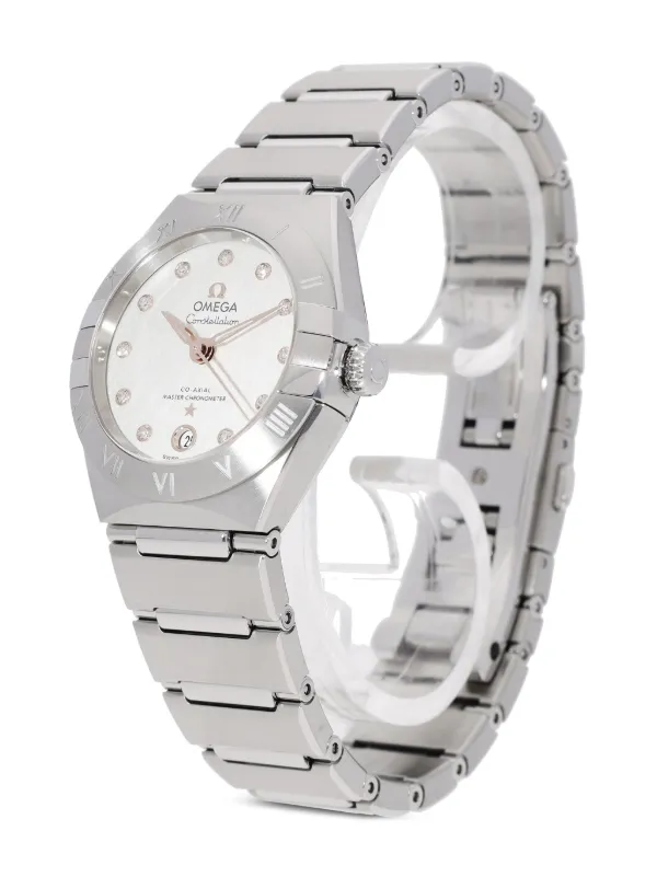 Omega crystal glass water resistant online constellation