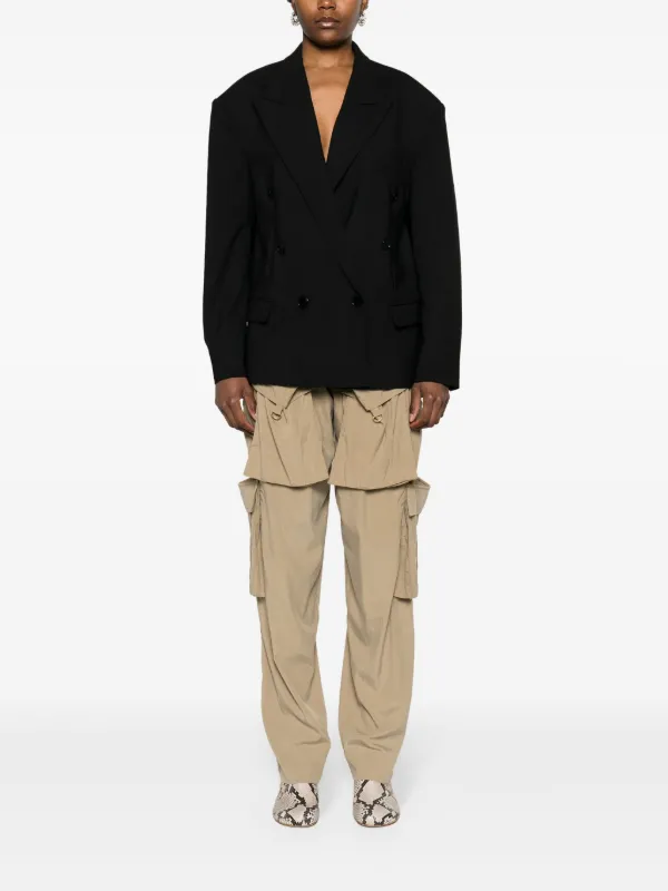ISABEL MARANT Klero double-breasted Blazer | Black | FARFETCH