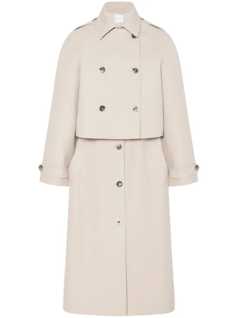 Rosetta Getty gabardina con panel removible