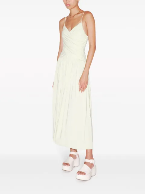 Rosetta Getty ruched slip midi dress 11244H9787 - 1