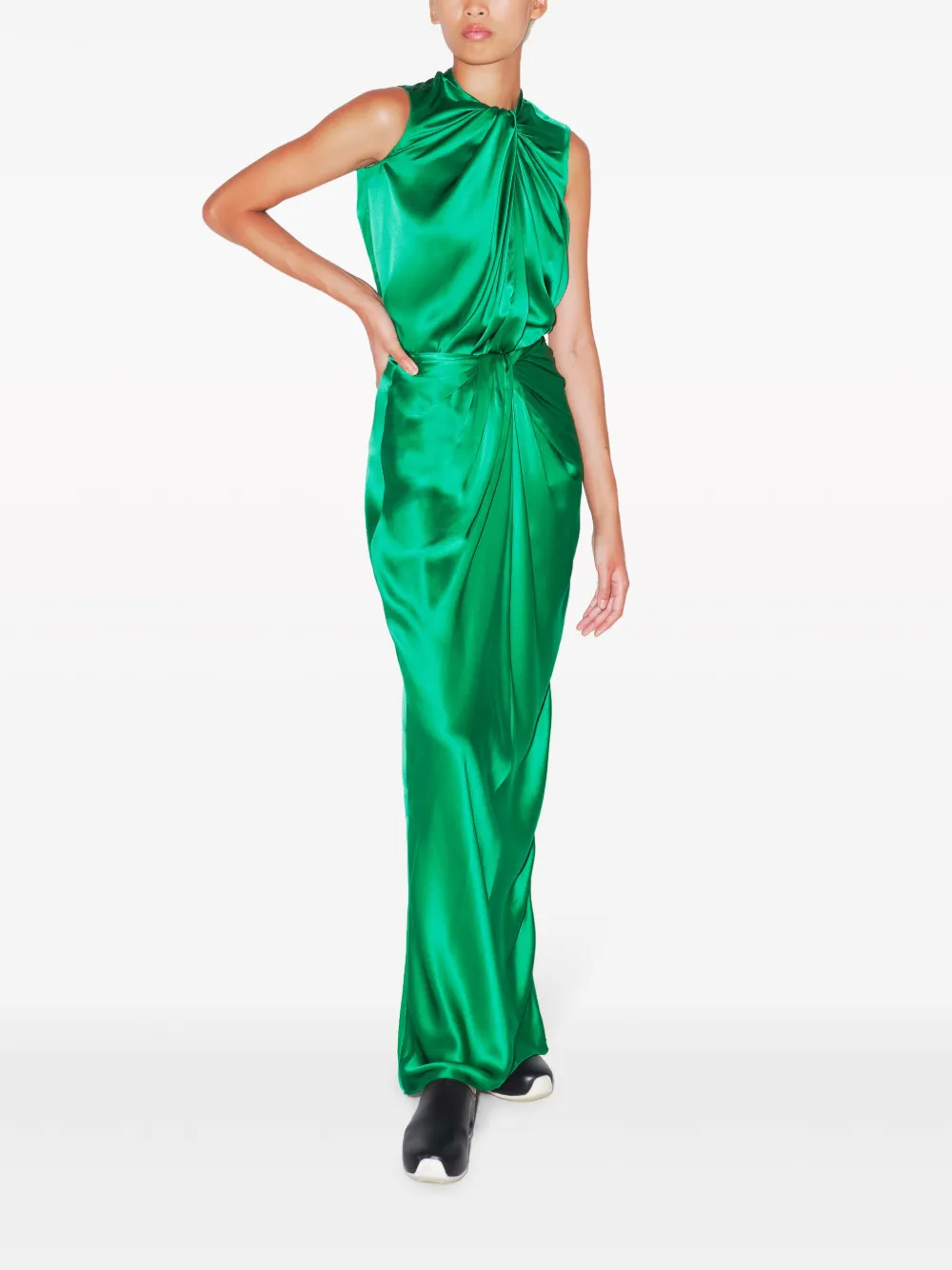 Rosetta Getty Zijden blouse - Groen