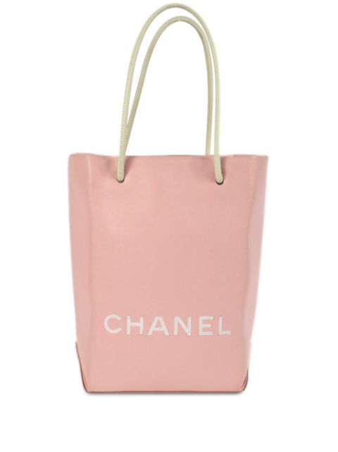 HOT SALE CHANEL 2008 Essential logo-applique tote bag Women