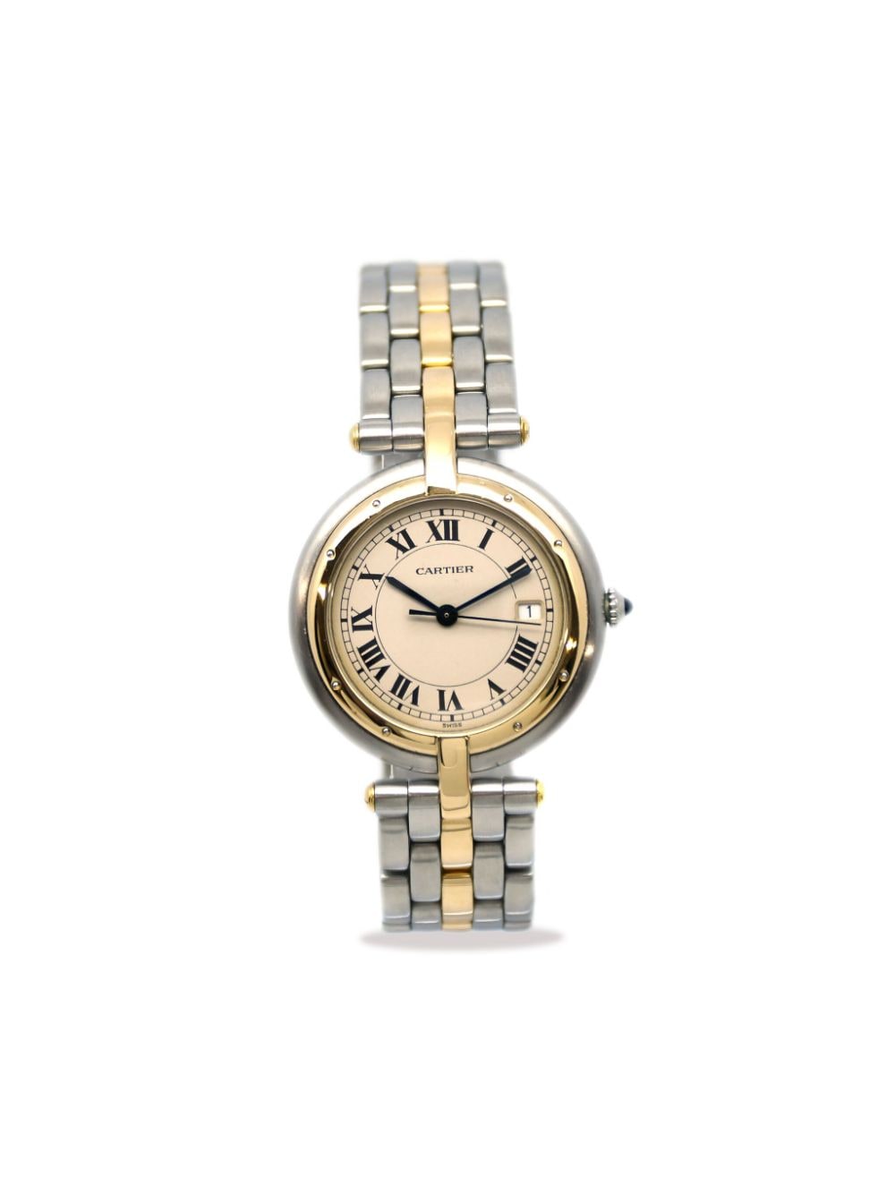 Pre-owned Cartier 1980-1990s  Vêndome 30mm In Gold