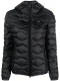 Blauer Camelia wave-quilted jacket - Black