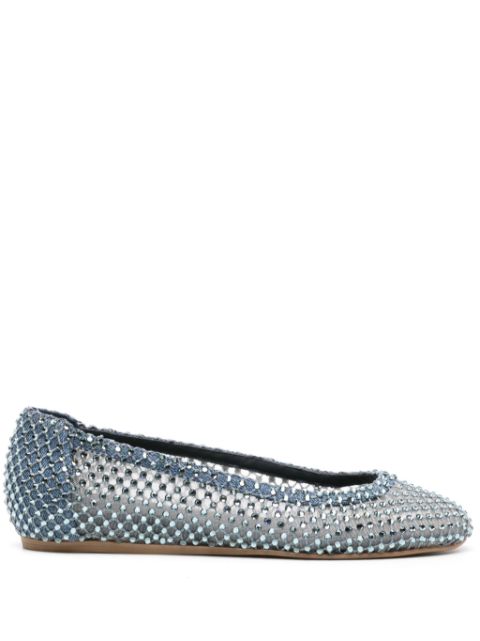 Le Silla Gilda crystal-embellished ballerina shoes Women