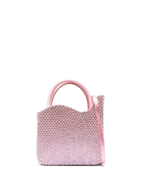 Le Silla mini Gilda rhinestone-embellished bag