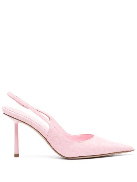 Le Silla Bella 80mm slingback pumps