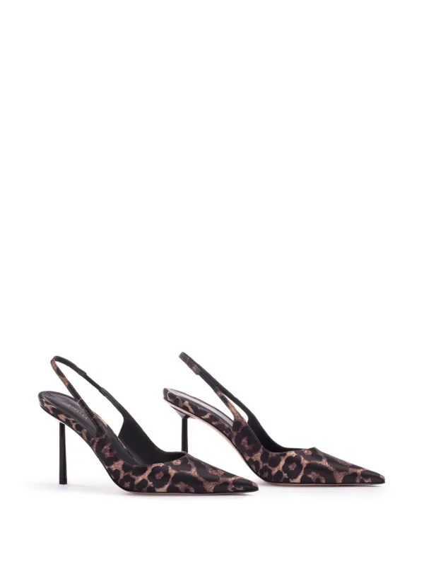 Le Silla Bella 80mm Slingback Pumps | Brown | FARFETCH UK