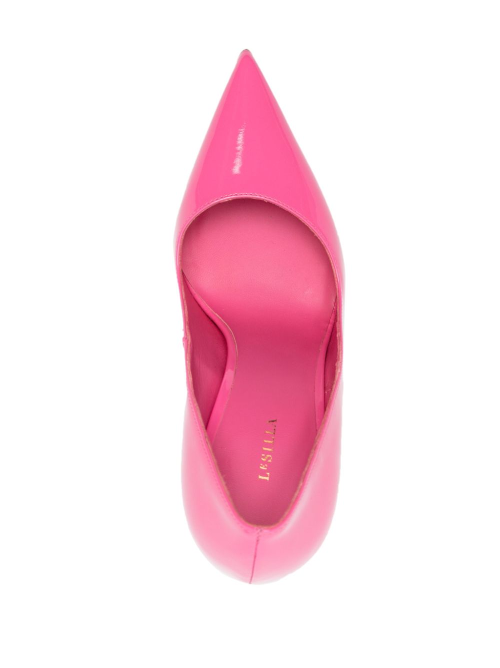 Shop Le Silla Eva 120mm Leather Pumps In Pink