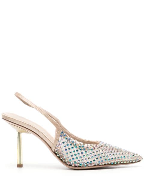 Le Silla Glida 80mm slingback pumps