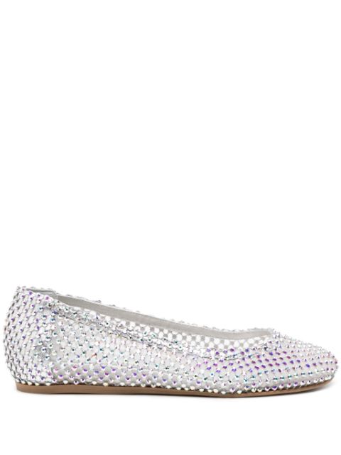 Le Silla Gilda crystal-embellished ballerina shoes Women