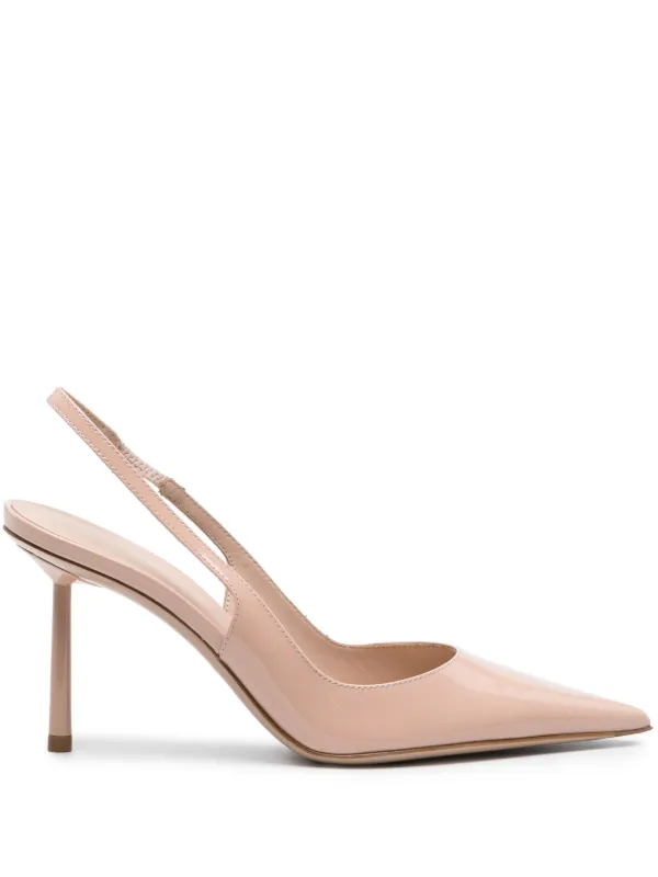 Le Silla Bella 95mm Patent Leather Pumps | Neutrals | FARFETCH HK
