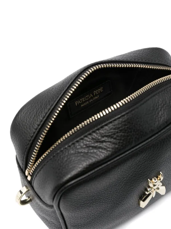 PATRIZIA PEPE バッグ PATRIZIA PEPE clutch Piping Croco Clutch Bag Nero | Buy bags
