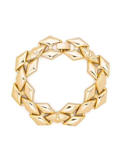 Patrizia Pepe micro Fly geometric-link bracelet