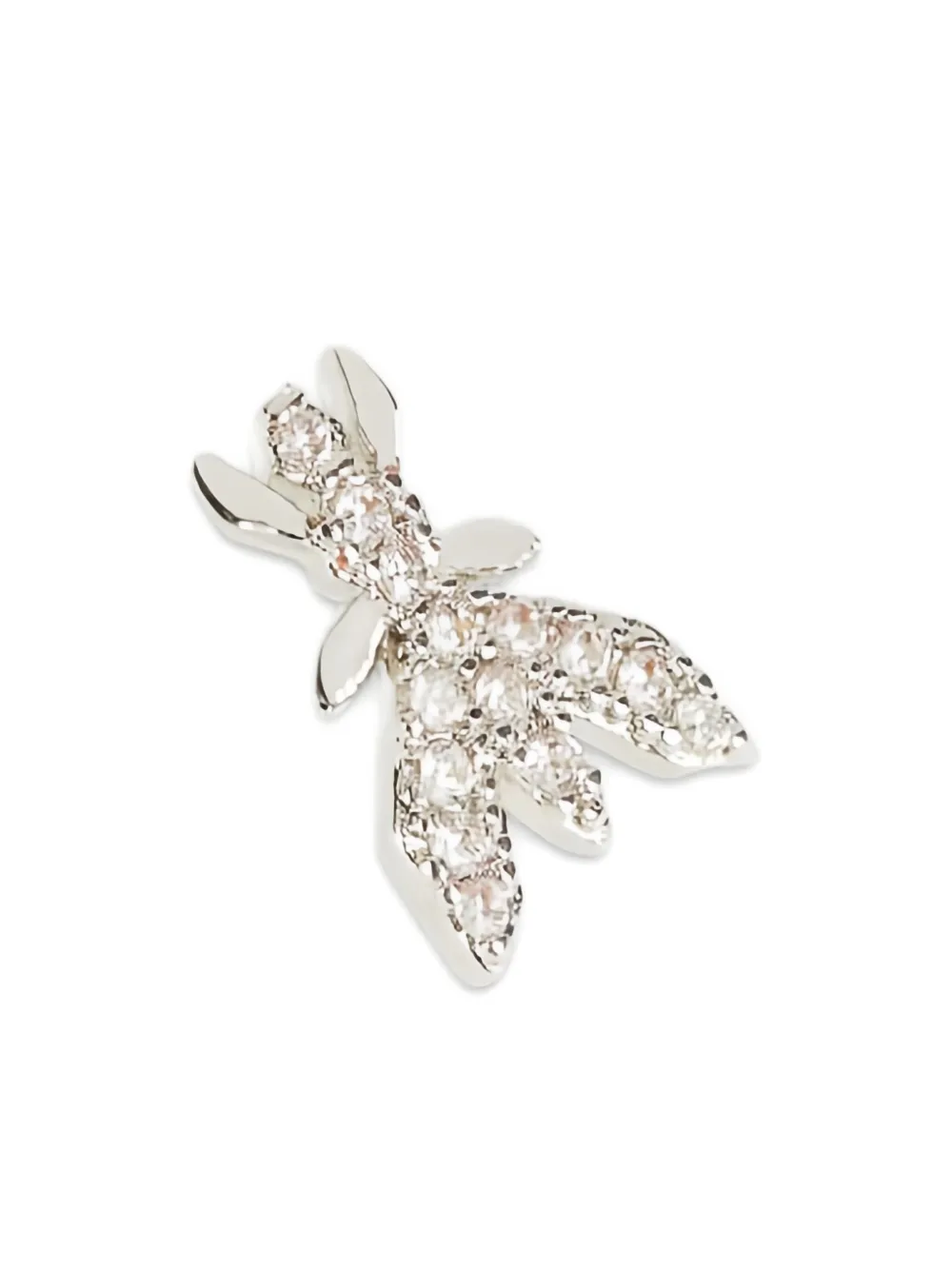 Patrizia Pepe rhinestone-embellished brass earrings | Image 2