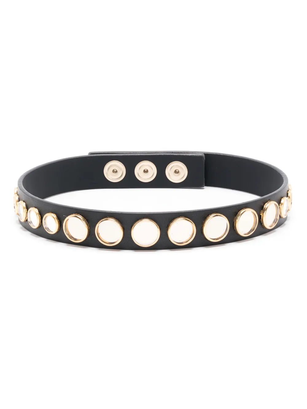 Patrizia Pepe Choker Micro Mirrors - Nero