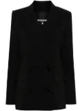 Patrizia Pepe double-breasted blazer - Black