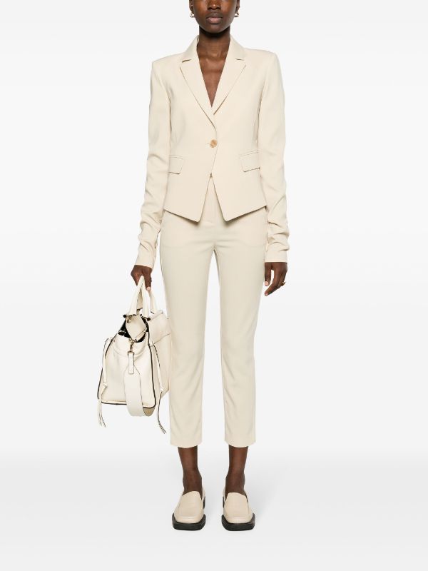 Patrizia Pepe long-sleeved Crepe Blazer Dress - Farfetch