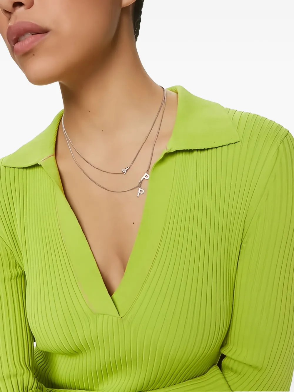 Patrizia Pepe double-chain necklace | Image 2