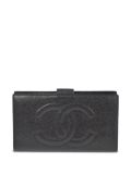 CHANEL Pre-Owned 1997 CC leather wallet - Black