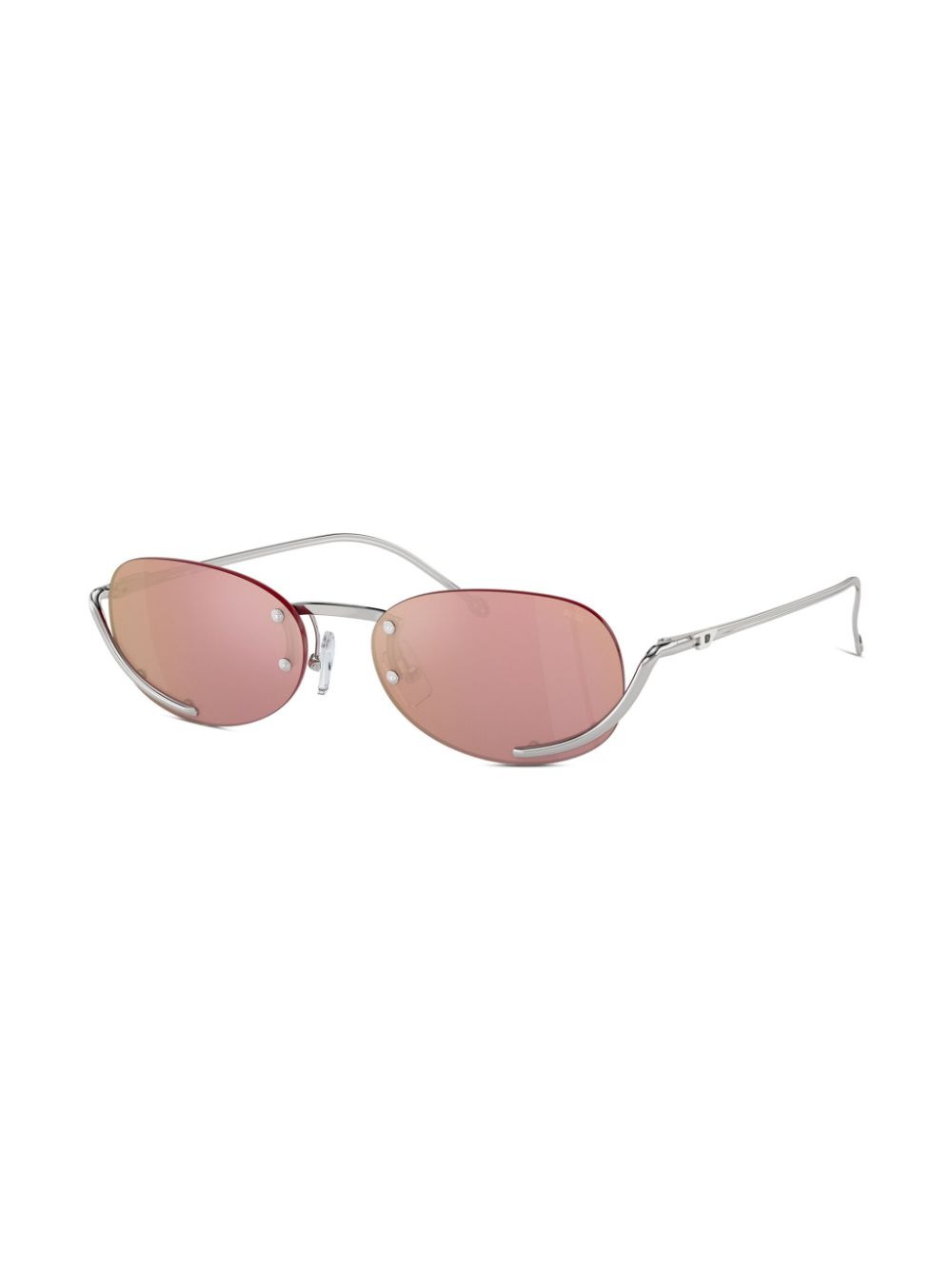 Diesel 0DL1004 oval-frame sunglasses Women