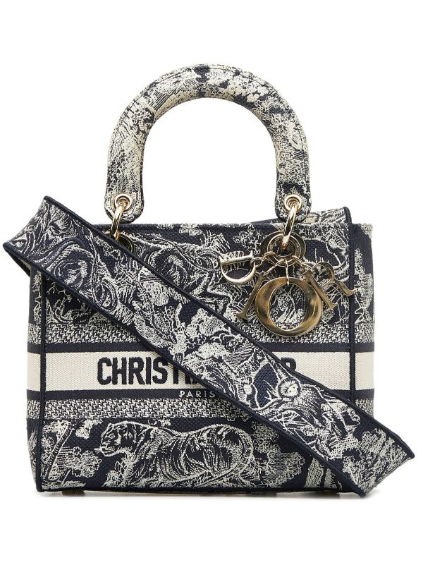 Christian Dior 2022 Medium Lady D-Lite Handbag - Farfetch
