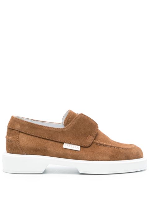 Le Silla Yacht suede loafers