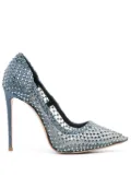 Le Silla Gilda 115mm crystal-embellished pumps - Blue