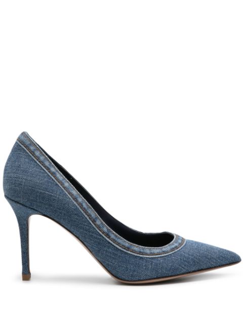 Le Silla Eva 90mm denim pumps Women