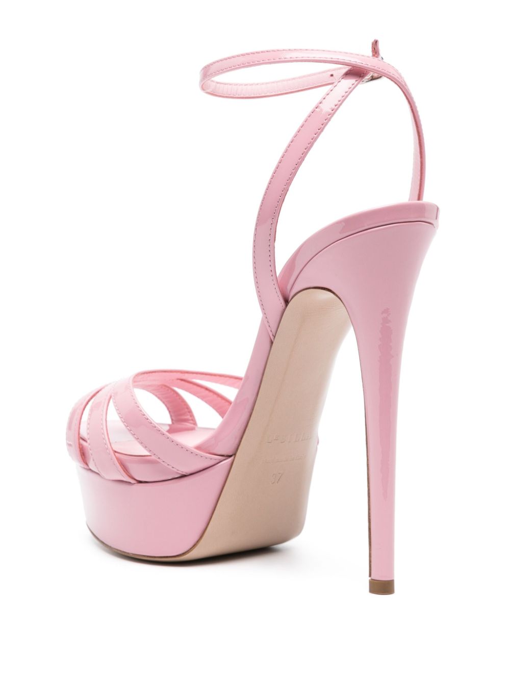 Shop Le Silla Lola 140mm Platform Sandals In Pink