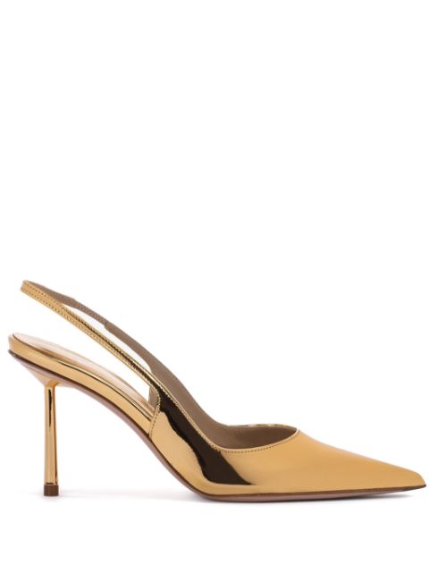 Le Silla Bella metallic slingback pumps Women