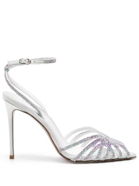 Le Silla Aphrodite 120mm crystal-embellished sandals Women