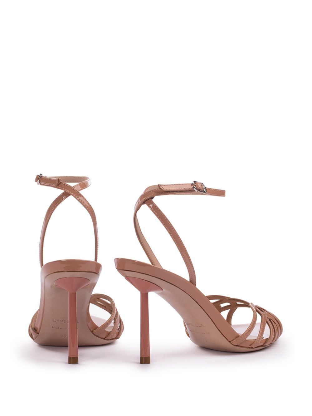 Le Silla Bella 80mm patent-leather sandals Women