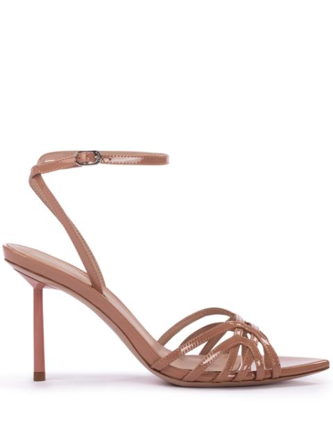 Le Silla Bella 80mm patent-leather sandals Women