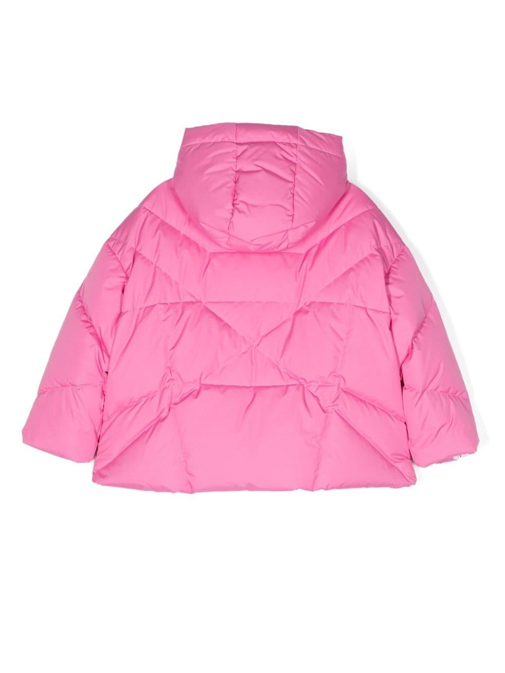 Khrisjoy Kids Donsjack met capuchon Roze