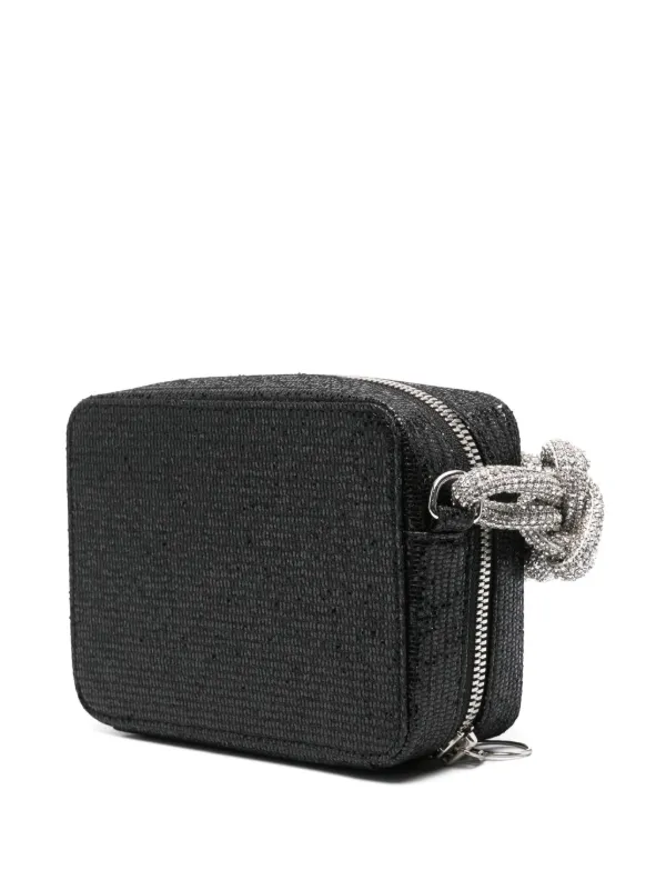 Kara Cobra crystal-embellished Crossbody Bag - Farfetch