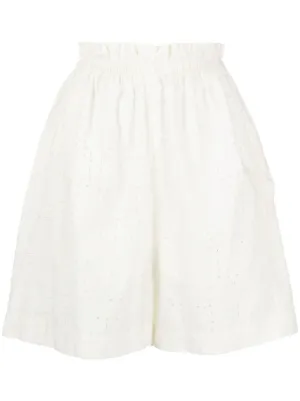 Broderie anglaise shorts new arrivals