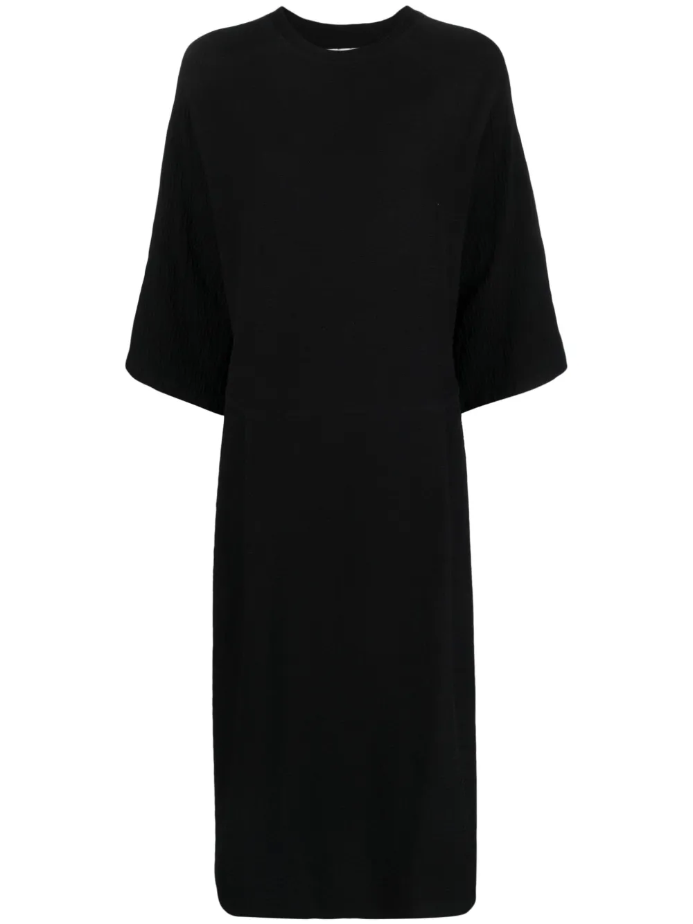 Henrik Vibskov Transfer Midi Dress In Black