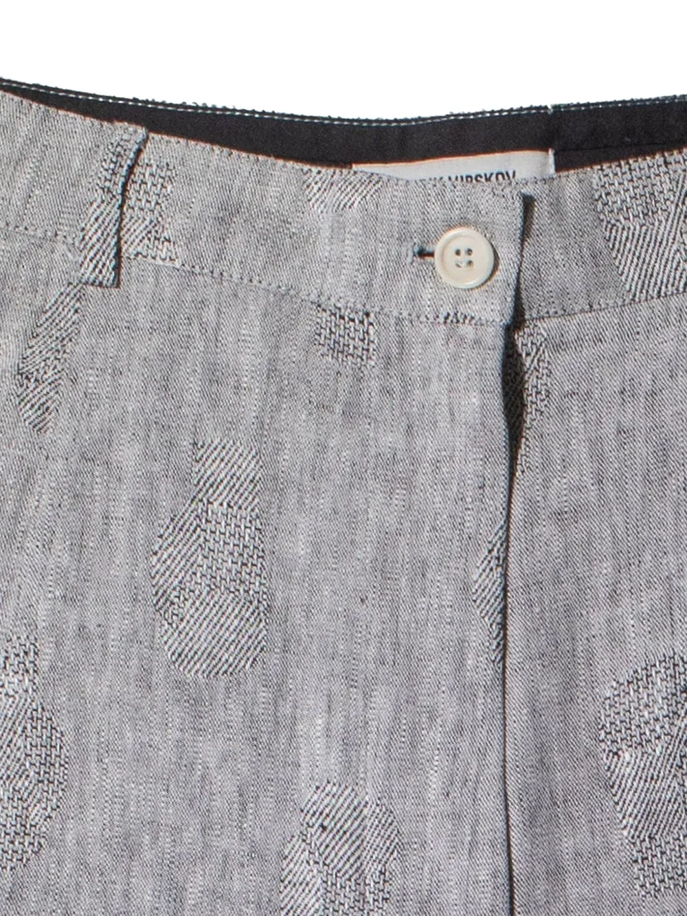 Henrik Vibskov Patch-pocket Trousers In Gray
