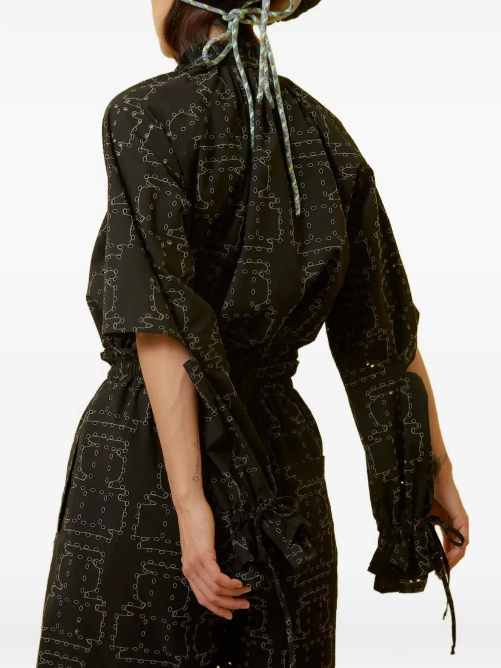 Henrik Vibskov Void Filler blouse met uitgesneden details Zwart