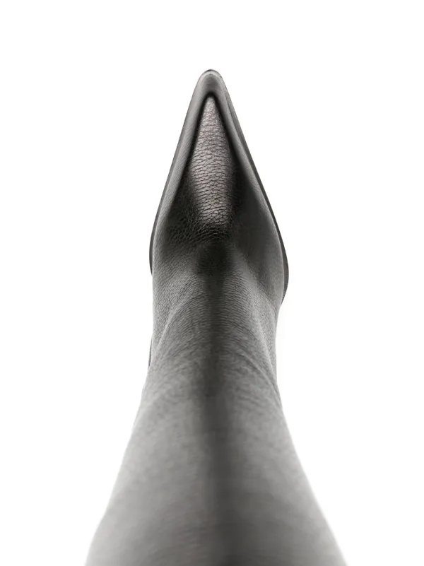 Botas altas grises best sale tacon