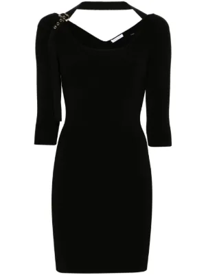 versace skater dress Buy VERSACE DRESS SKATER LS MINI HIGH NECK KEYHOLE BLUE GRECA AO PRINT for SAR 2010.00