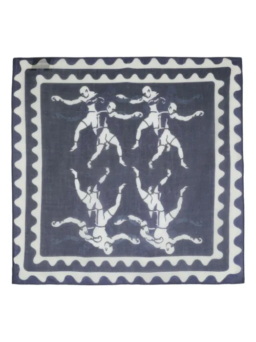 Foulard imprimé Boxing - Henrik Vibskov - Modalova