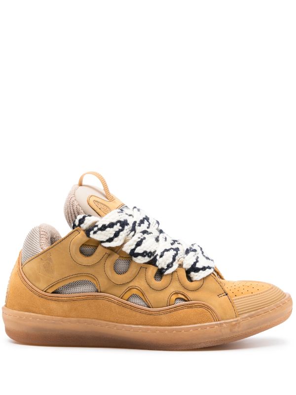 Lanvin low top suede on sale sneaker