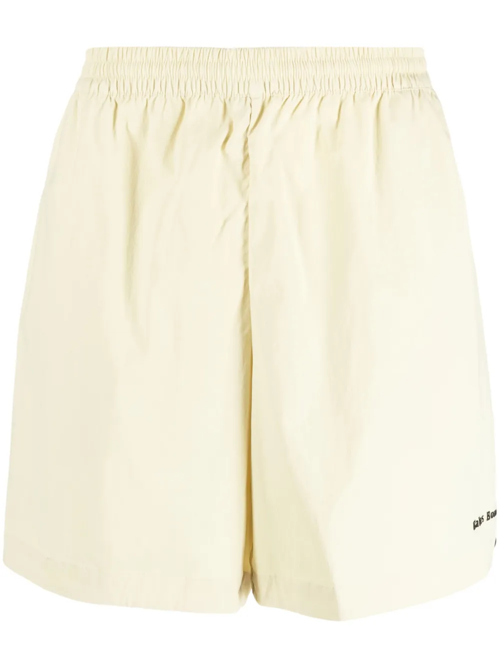 Adidas Broek met wijde pijpen en geborduurd logo Zwart