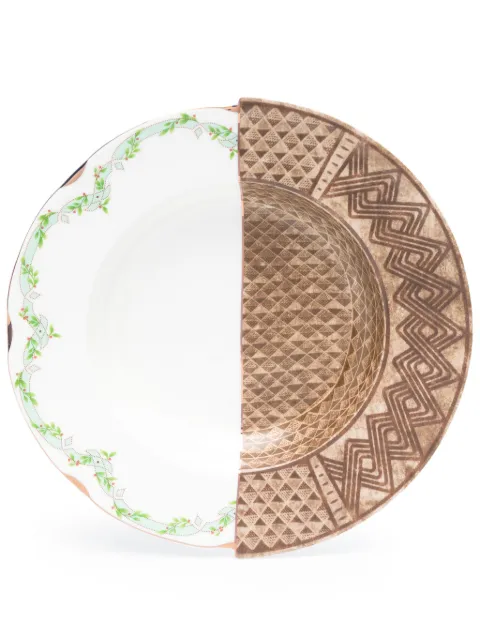Seletti Hybrid 2.0 Malao graphic-print bone china plate