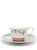 Seletti Hybrid Chucuito floral-print coffee cup set - Green