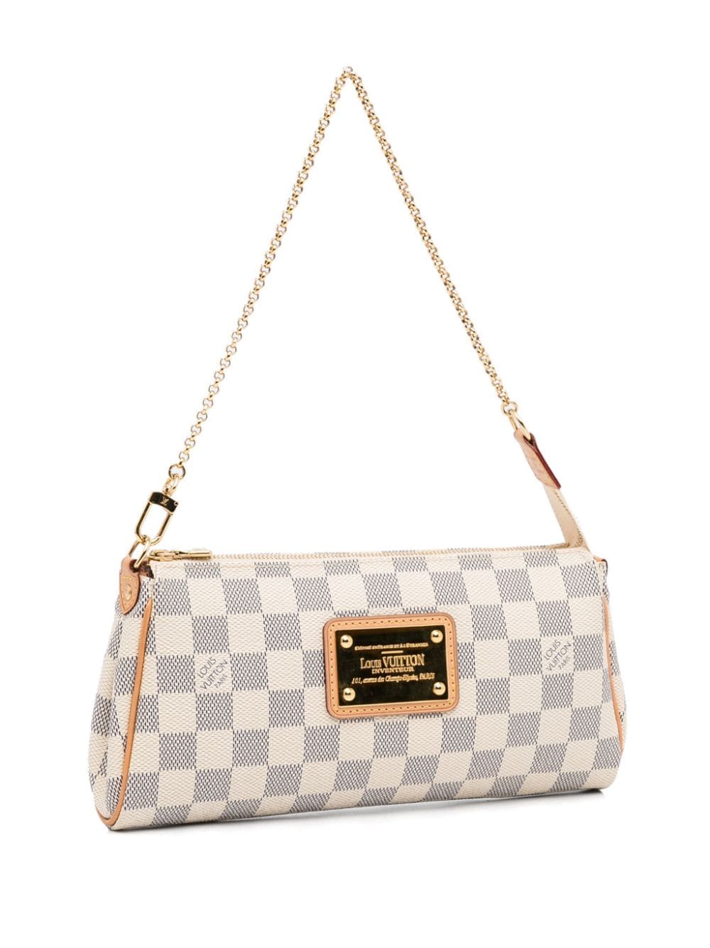 Louis Vuitton 2012 pre-owned Damier Ebène Eva Chain Handbag - Farfetch