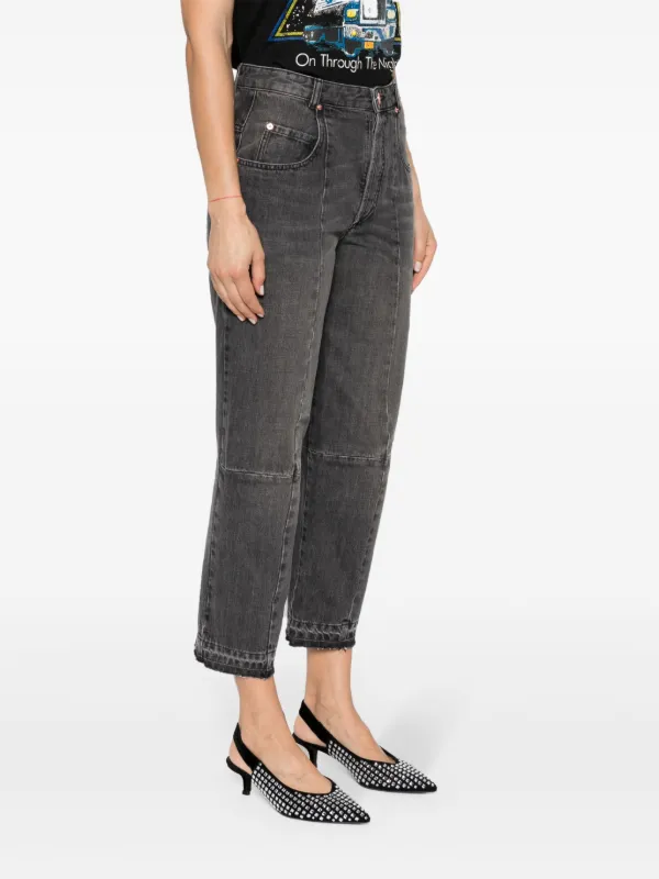 ISABEL MARANT Najet Jeans | Grey | FARFETCH HK